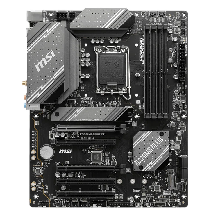 MSI B760 GAMING PLUS WIFI DDR5 ATX Gaming Anakart