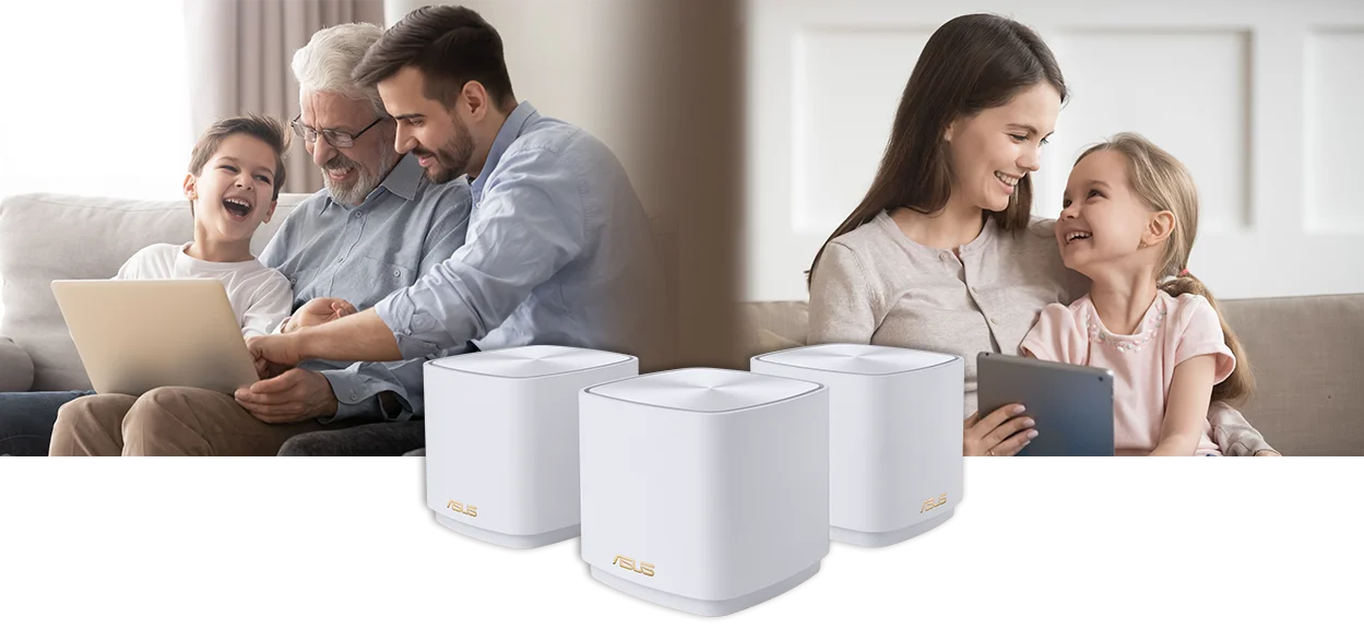 ASUS ZenWiFi XD5 Dual Band Wi-Fi 6 Mesh Sistemi (Beyaz İkili Paket)