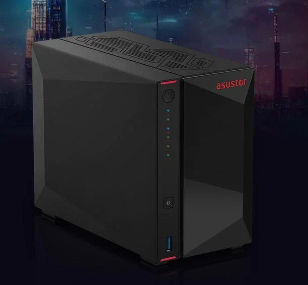 Asustor AS5402T 2 Yuvalı (2X22TB Desteği) 4GB DDR4 2.5GBE Nas Depolama Ünitesi