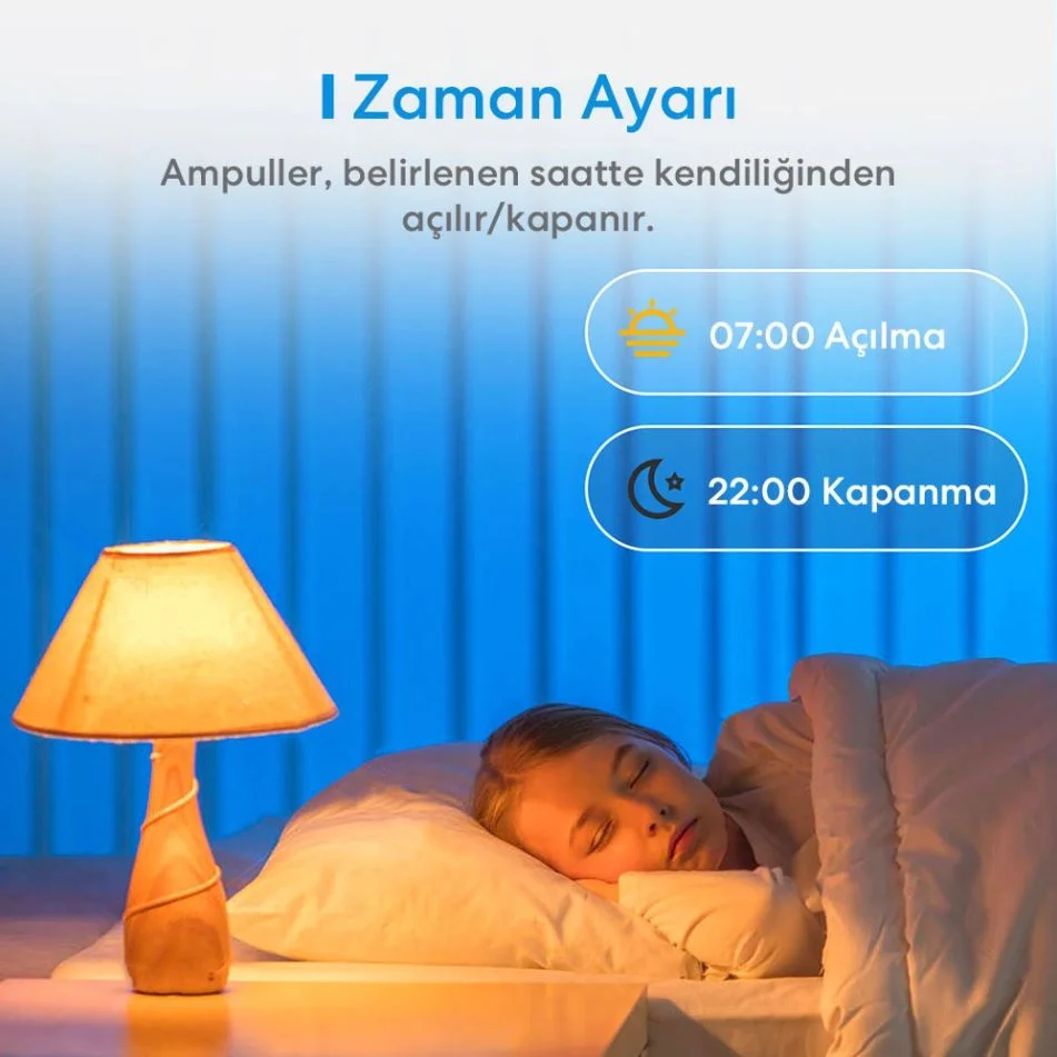 Meross Akıllı RGB Ampul 810L/6W MSL120