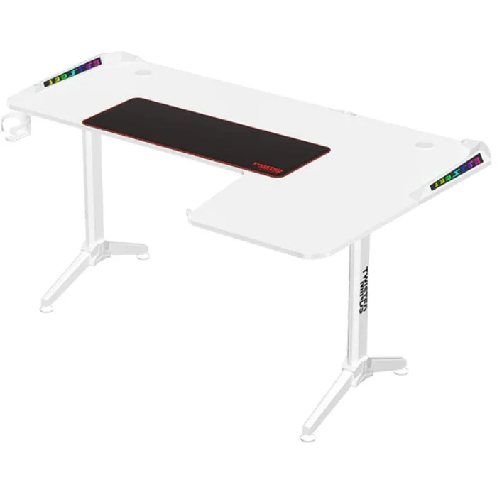 Twisted Minds Warrior TM-Y-RW-RGB  L Gaming Masası