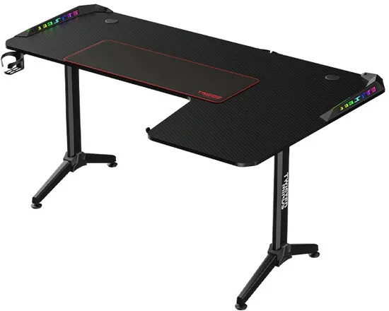 Twisted Minds Warrior TM-Y-RB-RGB  L Gaming Masası