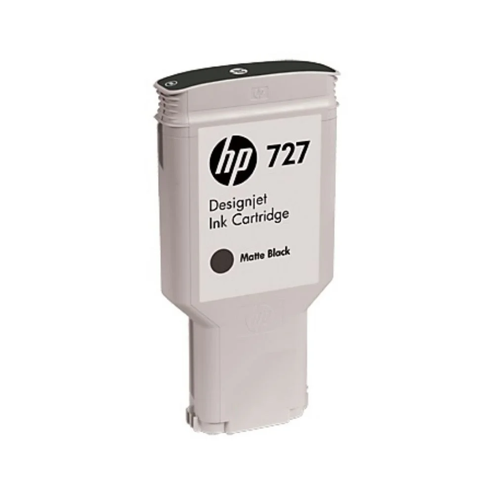 HP C1Q12A (727) Mat Siyah 300 ml Geniş Format Mürekkep Kartuş
