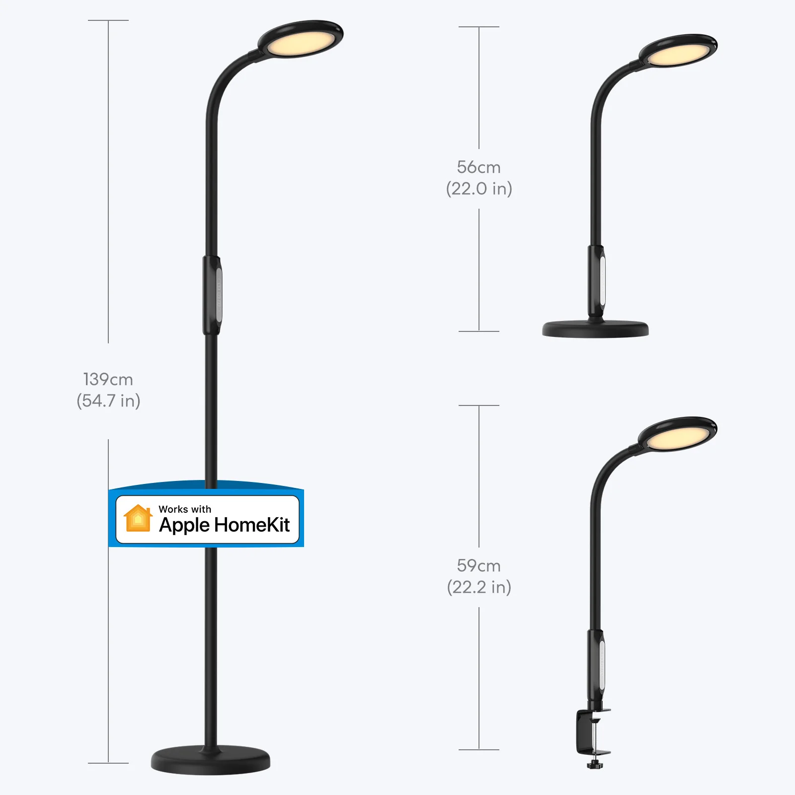 Meross Akıllı Köşe ve Masa Lambası MSL610 