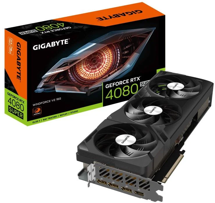 Gigabyte GeForce RTX 4080 Super Windforce V2 16GB Gaming Ekran Kartı