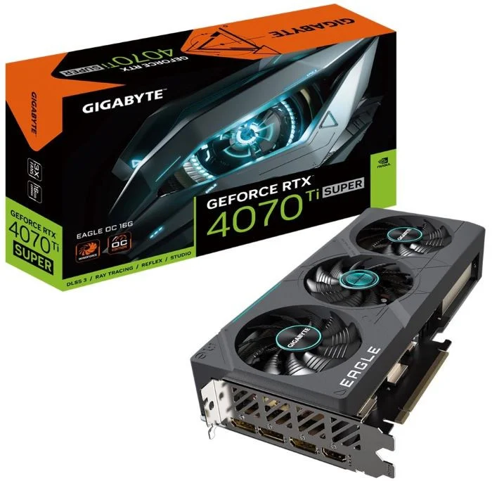 Gigabyte GeForce RTX 4070 Ti Super Eagle OC 126 Gaming Ekran Kartı