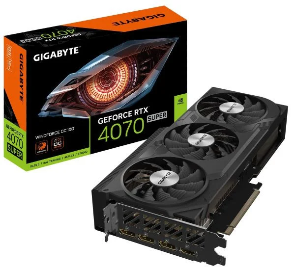 Gigabyte GeForce RTX 4070 Super Windforce OC 12G Gaming Ekran Kartı