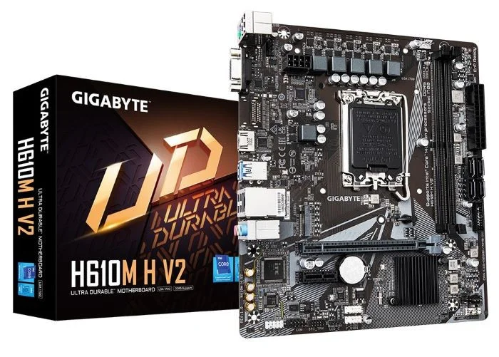 Gigabyte H610M-H V2 DDR5 Soket 1700 5600MHz mATX Gaming Anakart