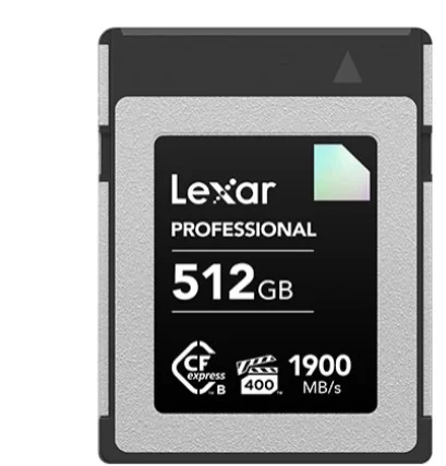 Lexar 512GB LCXEXDM512G-RNENG Professional CFExpress Type-B 1900MB/s / 1700MB/s Hafıza Kartı
