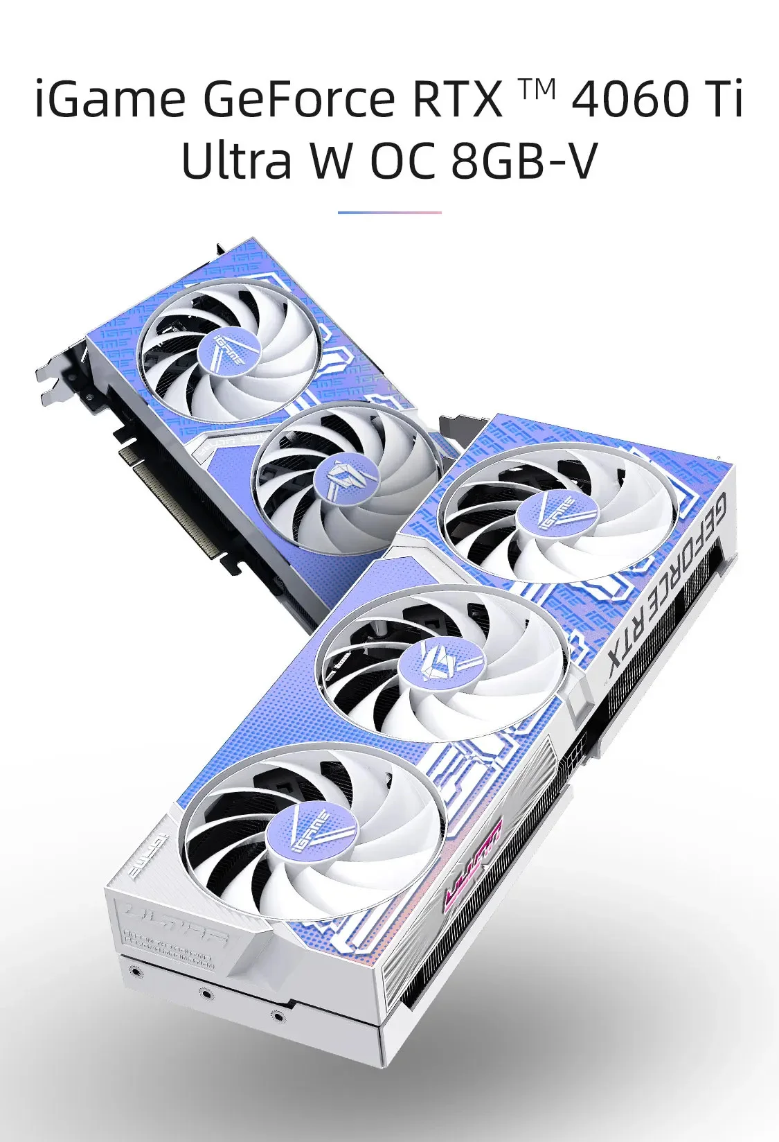 COLORFUL iGame RTX 4060 Ti Ultra 8GB GDDR6 128Bit W OC Ekran Kartı
