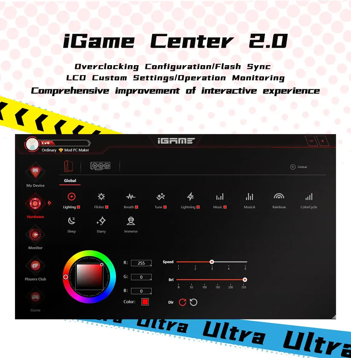 COLORFUL iGame RTX 4060 Ultra 8GB GDDR6 128Bit W OC 8GB-V Gaming (Oyuncu) Ekran Kartı