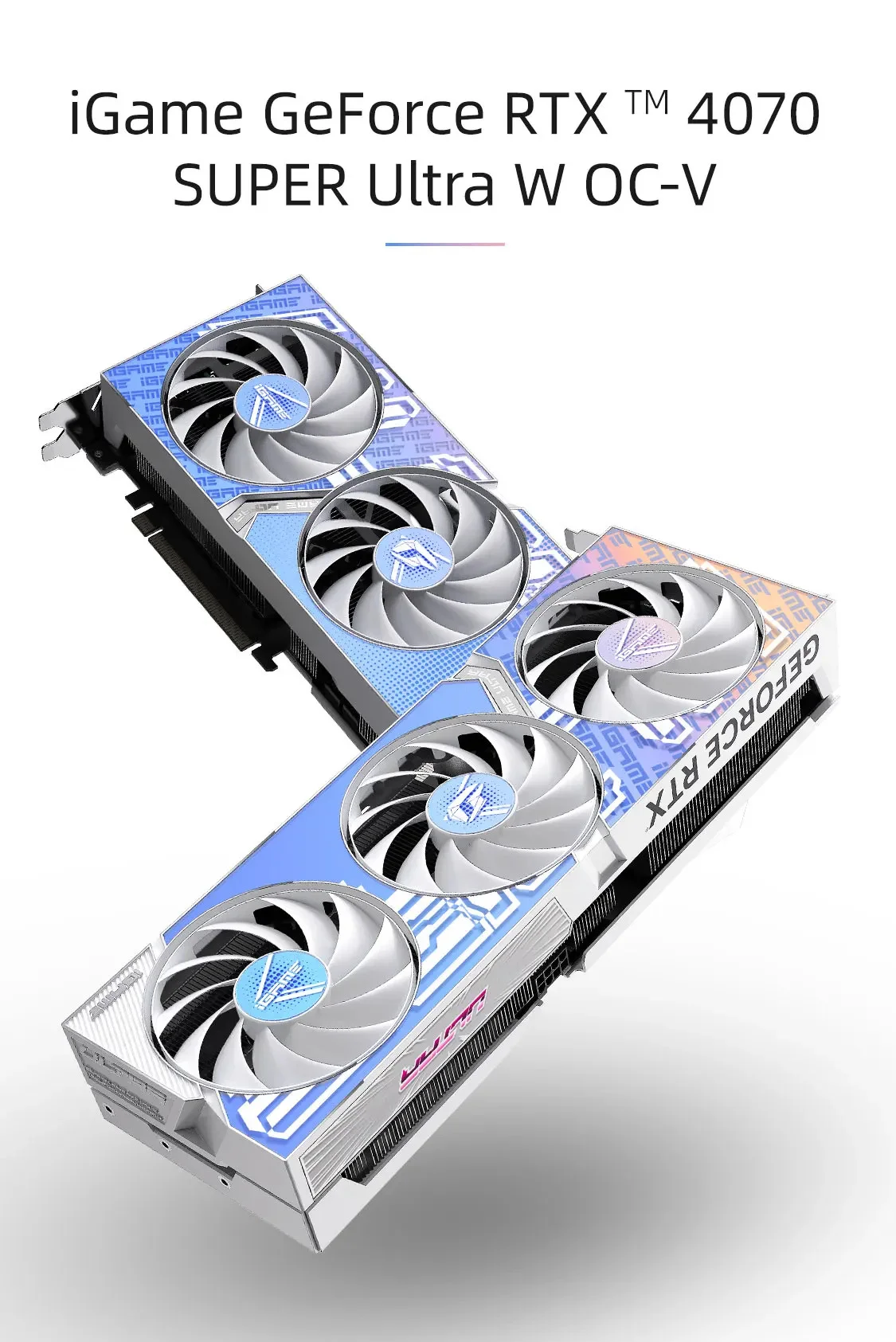 COLORFUL iGame RTX 4070 SUPER Ultra 12GB 192Bit GDDR6X W-OC-12GB-V Gaming (Oyuncu) Ekran Kartı