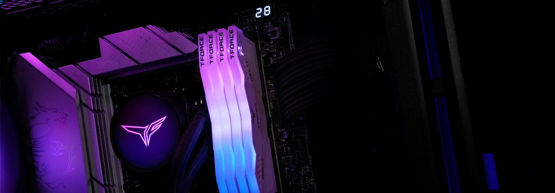 Team T-Force Vulcan FF3D532G7200HC34ADC01 32GB DDR5 7200MHz Gaming Ram