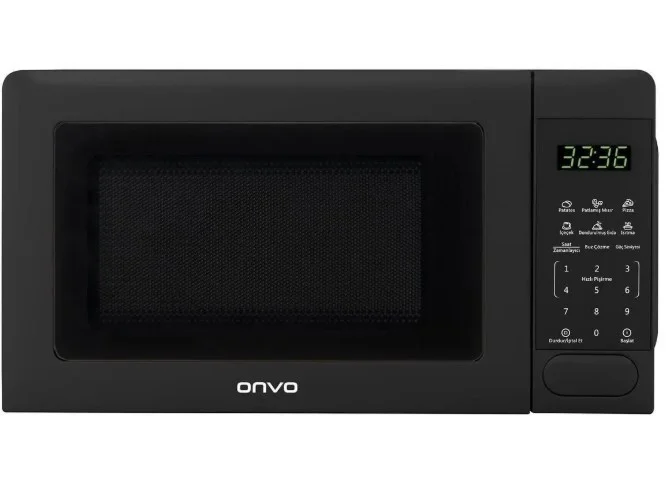 Onvo OVMDF02 20 lt Siyah Mikrodalga Fırın