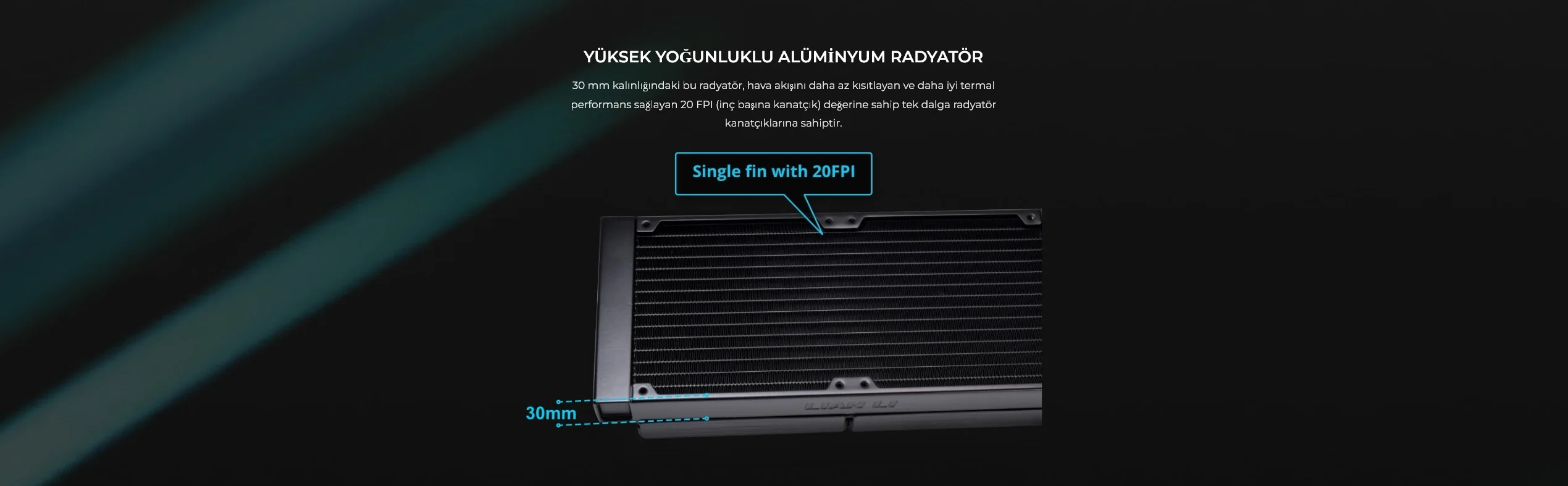 Lian Li Galahad II LCD SL-INFINITY 360mm Siyah İşlemci Sıvı Soğutucu 