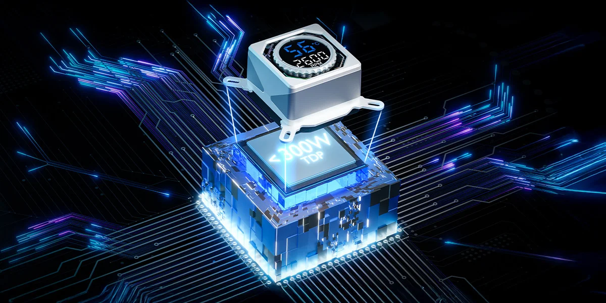 GamePower Skadi Square 360 ARGB Beyaz (RGB Borulu) 360mm Cpu Sıvı Soğutma 