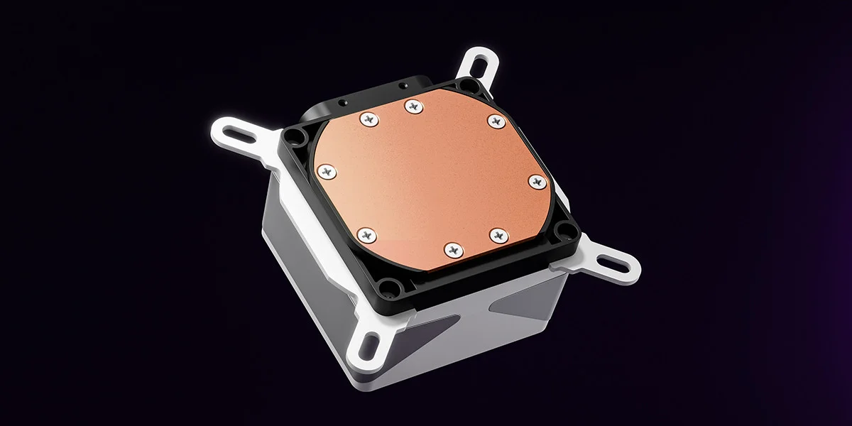 GamePower Skadi Square 360 ARGB Beyaz (RGB Borulu) 360mm Cpu Sıvı Soğutma 