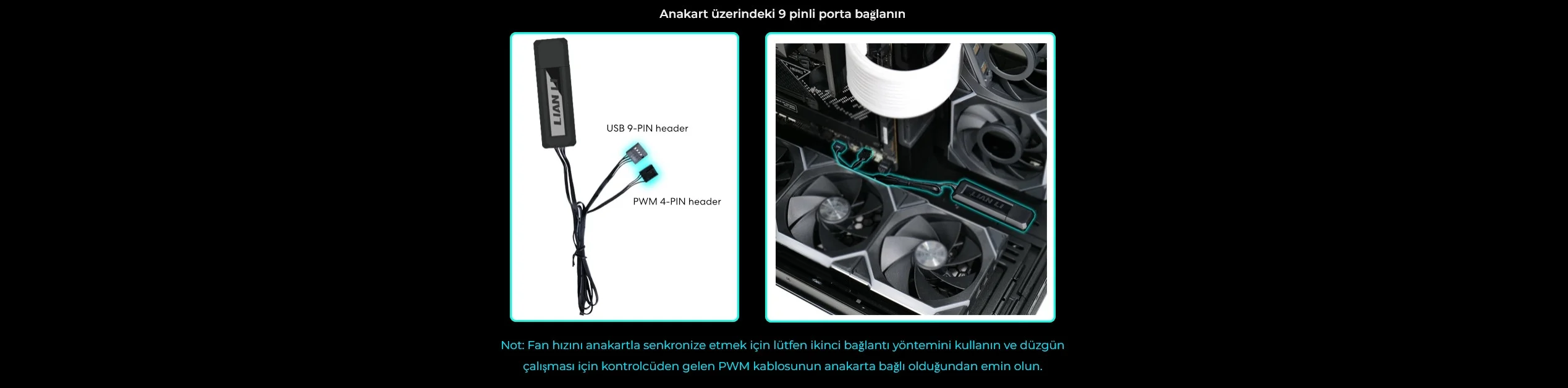 Lian Li UNI FAN REVERSE SL WIRELESS LCD 1x120mm Beyaz Kasa Fanı (G99.12RSLLCD1W1W.00)