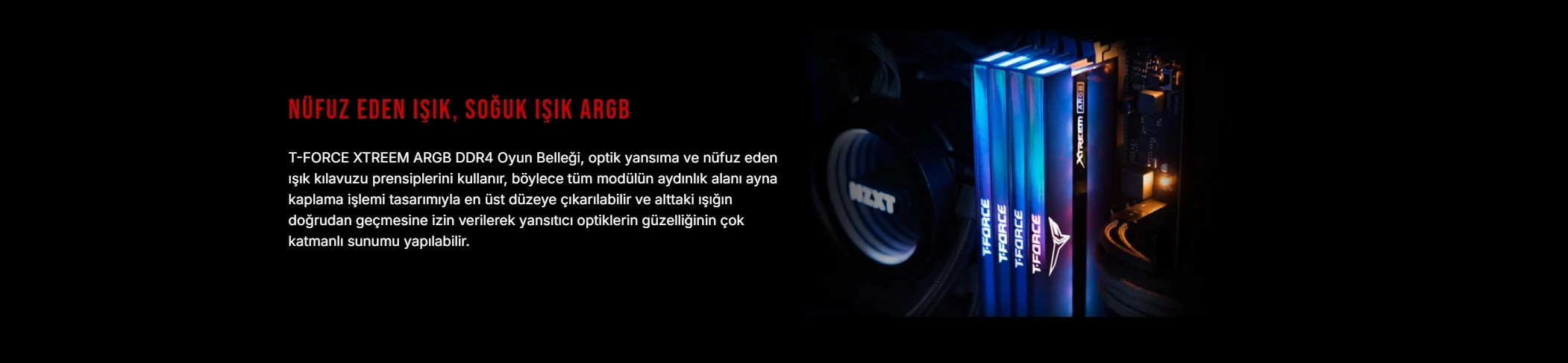 Team XTREEM ARGB 32GB(2x16GB) 3600Mhz DDR4 Gaming Ram 