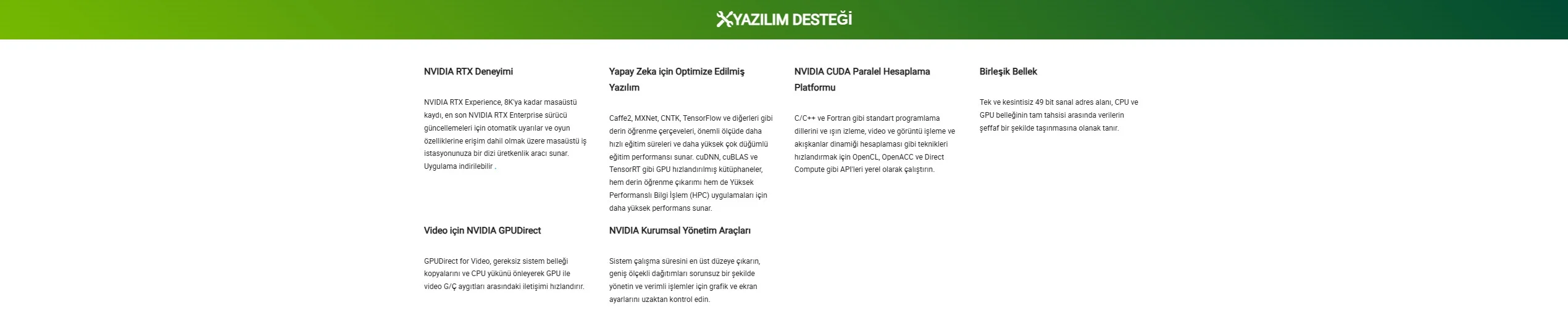 PNY Nvidia RTX A4000 VCNRTXA4000-PB Ekran Kartı