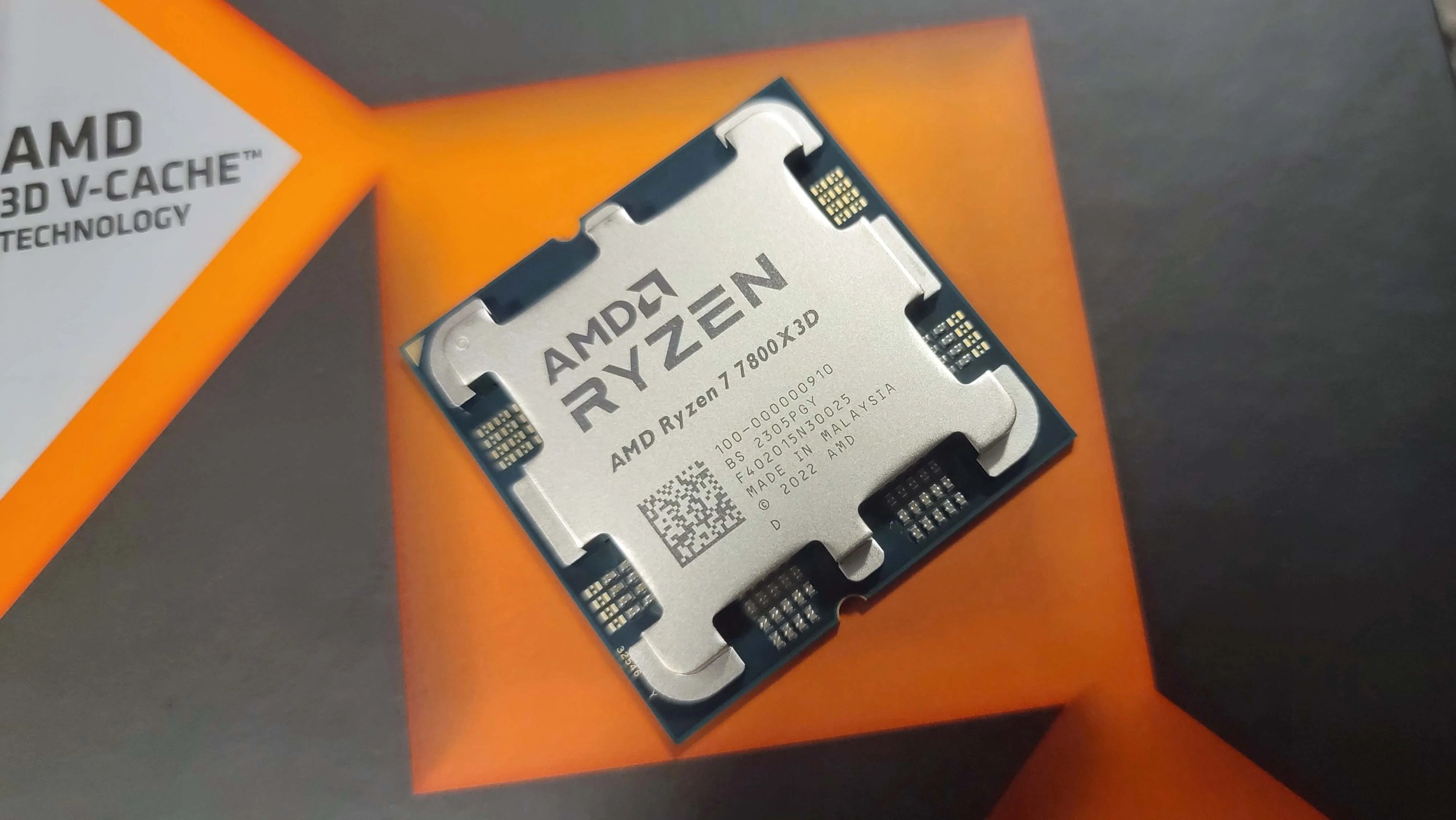 AMD Ryzen 7 7800X3D 4.20GHz 8 Çekirdek 96MB Önbellek Soket AM5 Box İşlemci