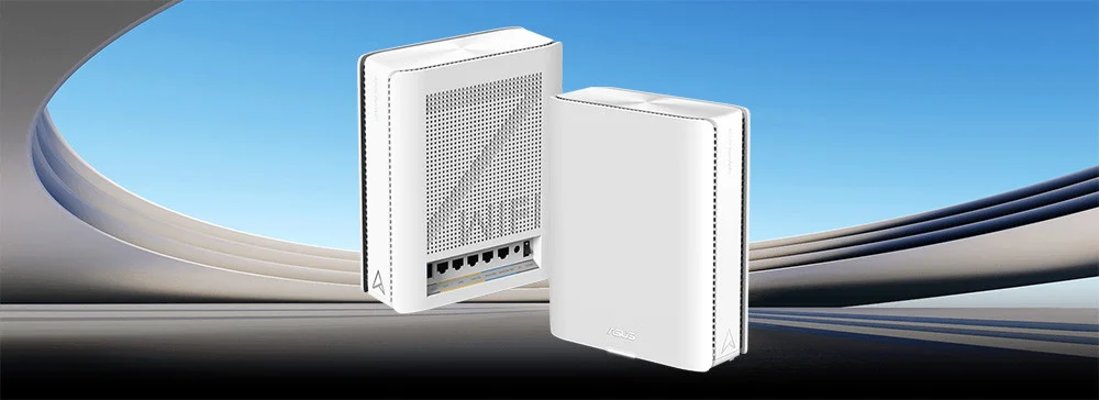 ASUS ZenWiFi BQ16 BE25000 Dört Bantlı Wi-Fi 7 Mesh Sistemi (Beyaz, Tekli Paket)