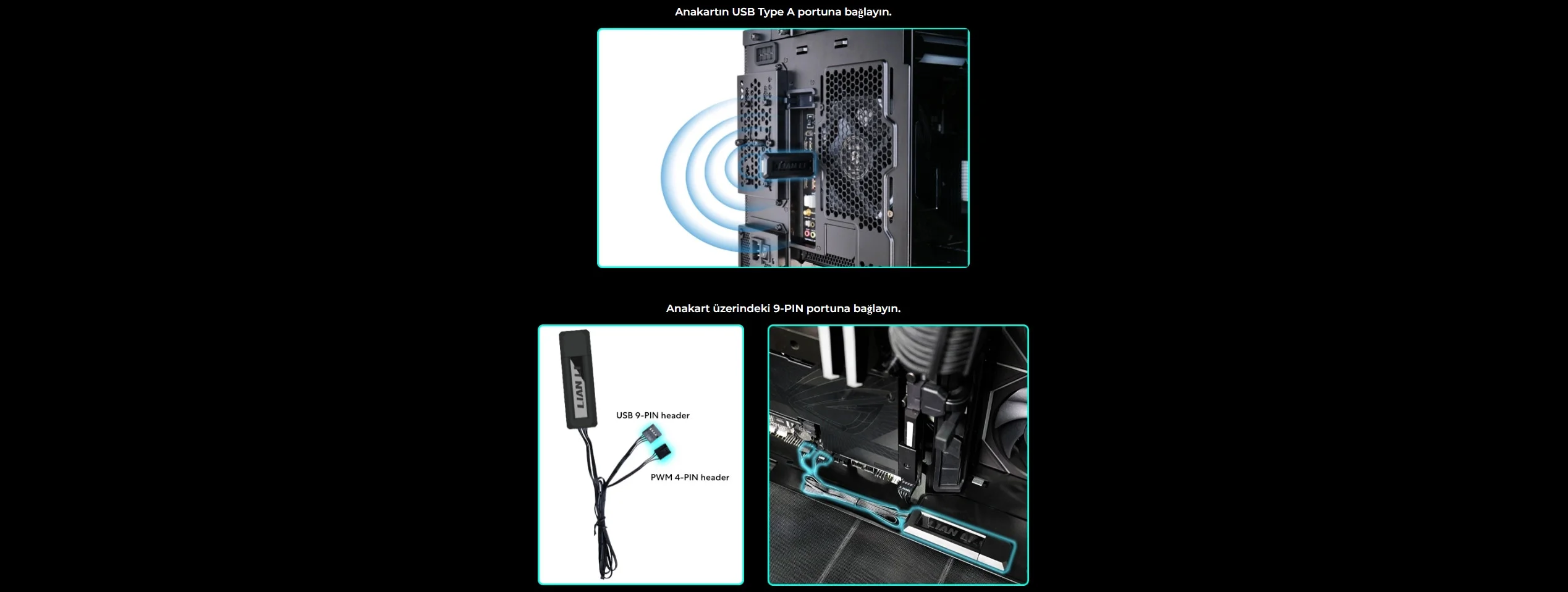 Lian Li UNI FAN TL WIRELESS 3x120mm Beyaz Kasa Fanı