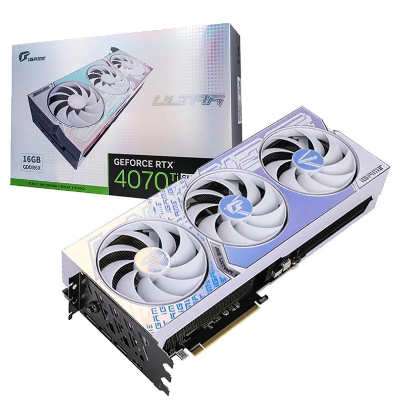 COLORFUL iGame RTX 4070 Ti SUPER Ultra 16GB GDDR6X 256Bit W-OC-16G-V Gaming Ekran Kartı