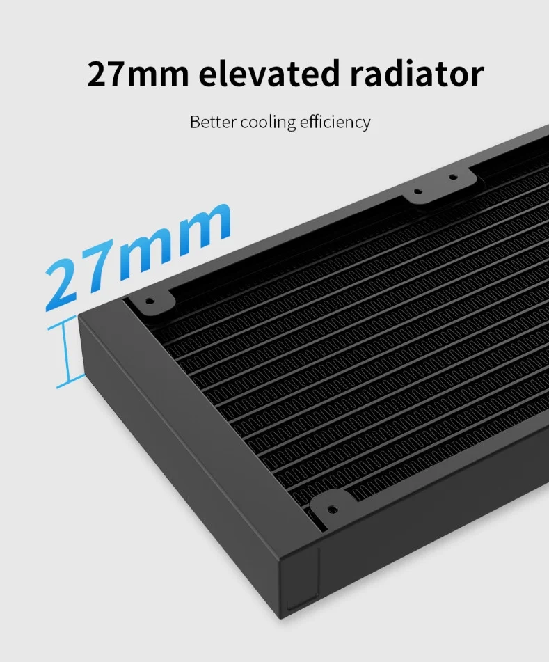 Segotep BeAced 360 ARGB Siyah Sıvı İşlemci Soğutucusu (AM5 ve LGA1700 Uyumlu)