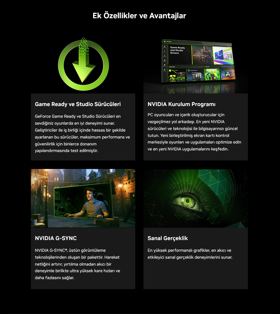 NVIDIA RTX 50 serisi ile yüksek performanslı oyun deneyimi