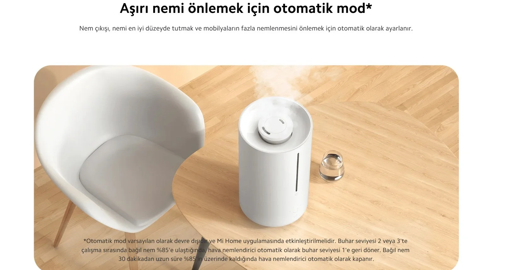 Xiaomi Smart Humidifier 2 Buhar Makinesi