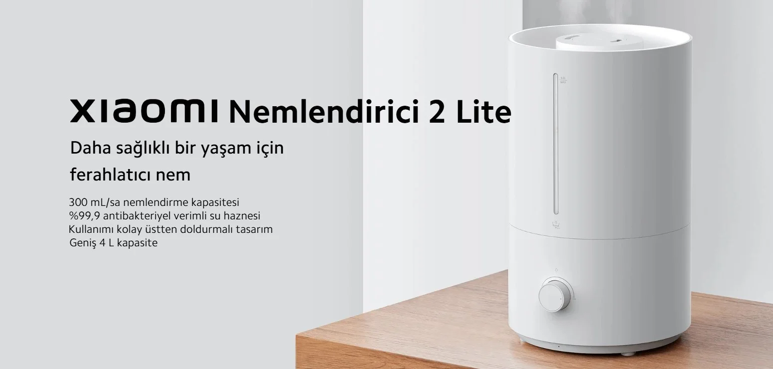 Xiaomi Humidifier 2 Lite Buhar Makinesi