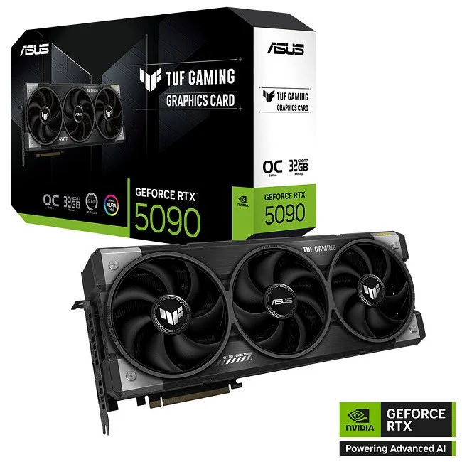 ASUS TUF Gaming GeForce RTX 5090 OC 32GB Gaming Ekran Kartı