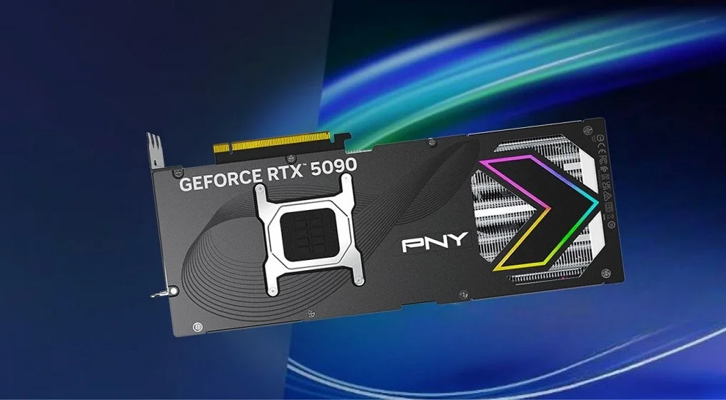 PNY GeForce RTX 5090 ARGB 32GB OC Gaming Ekran Kartı