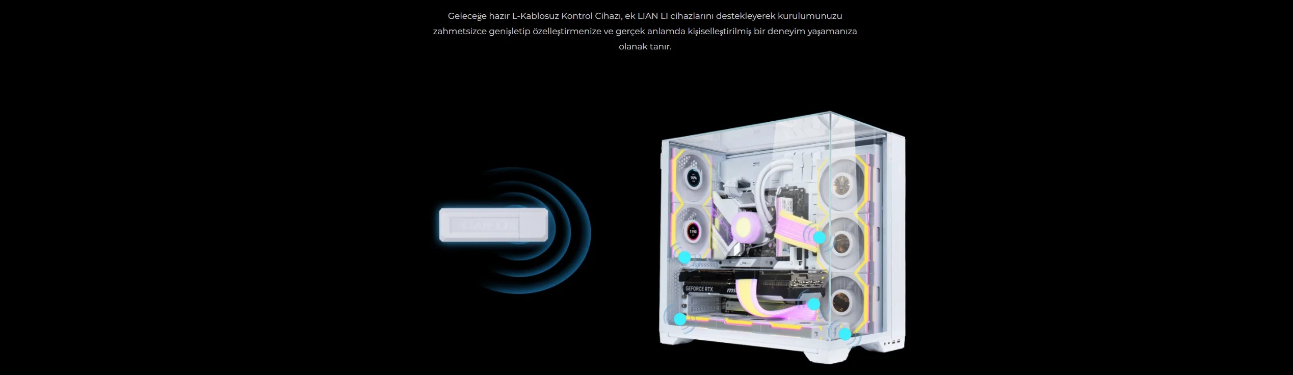Lian Li L-Wireless Kontrolcü Siyah