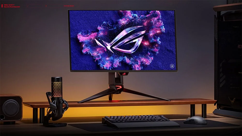 ASUS ROG Swift PG27UCDM 27″ 240Hz 0.03ms 4K UHD Adaptive Sync QD-OLED Pivot  Gaming (Oyuncu) Monitör