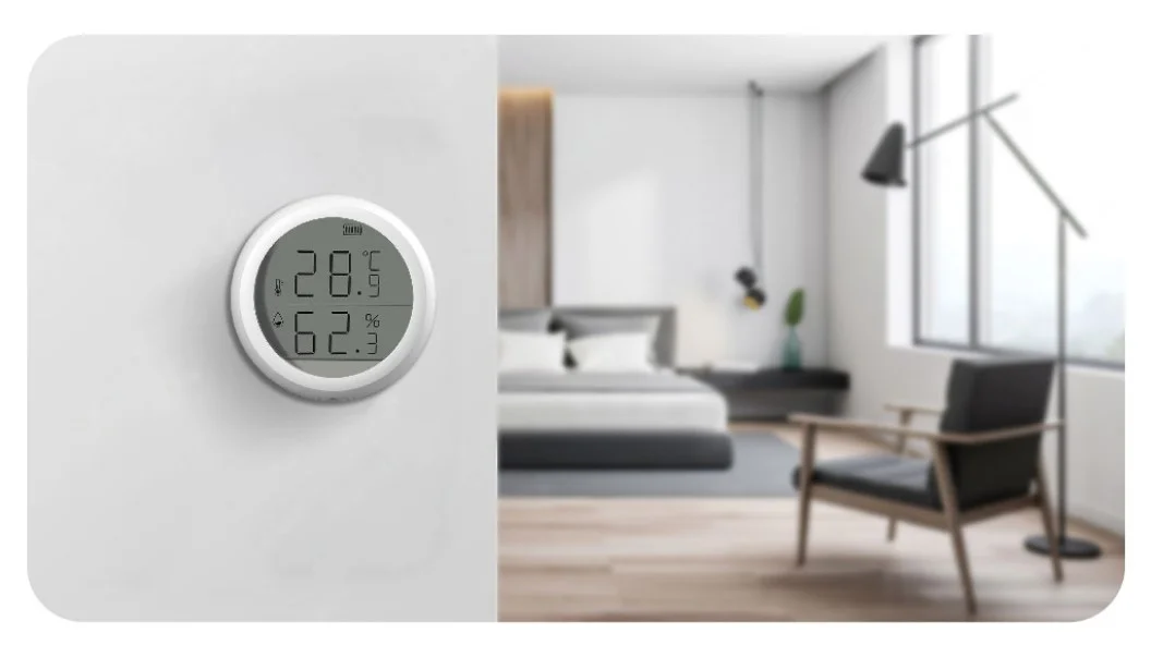 Xenon Smart X7608 Zigbee Sıcaklık ve Nem Ölçer Termometre