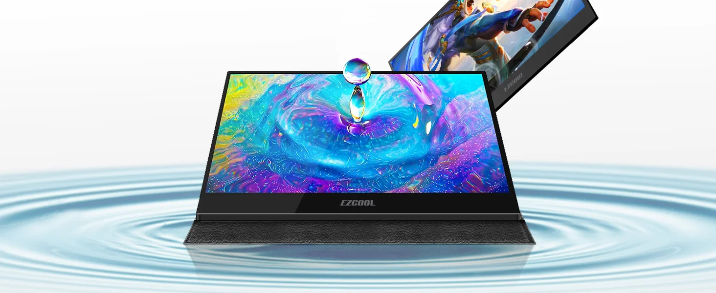 Ezcool Lite E15T 15,6’’ Dokunmatik 60Hz FHD Taşınabilir Monitör (Sıfır Ölü Piksel Garantili)