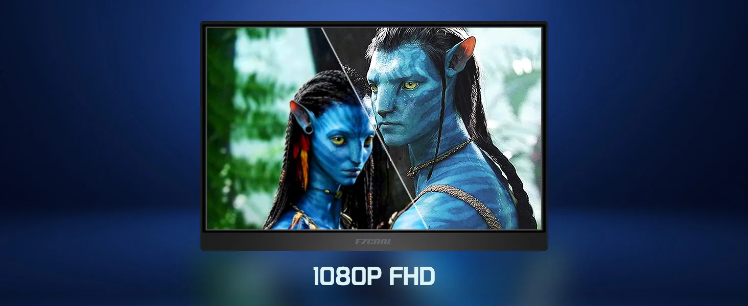 Ezcool Lite E15T 15,6’’ Dokunmatik 60Hz FHD Taşınabilir Monitör (Sıfır Ölü Piksel Garantili)