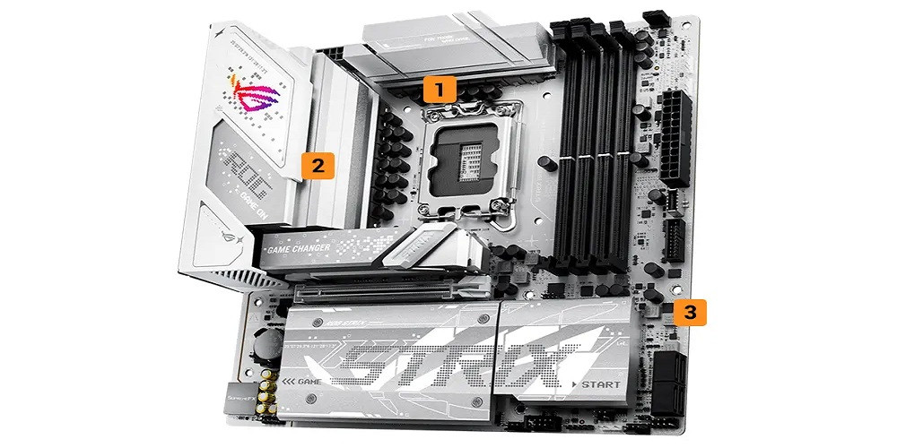 ASUS ROG STRIX B860-G GAMING WIFI Intel B860 Soket 1851 DDR5 9066+(OC)MHz ATX Gaming (Oyuncu) Anakart