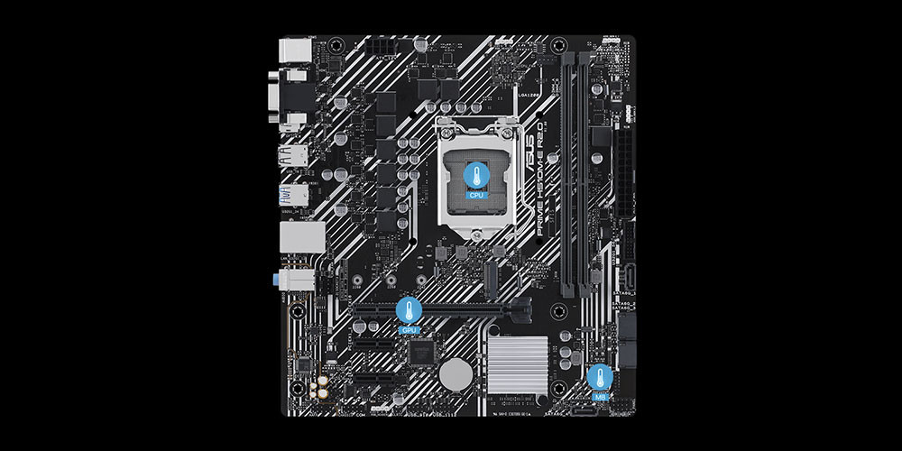ASUS Prime H510M-E R2.0 Intel H470 Soket 1200 DDR4 3200 mATX Gaming (Oyuncu) Anakart