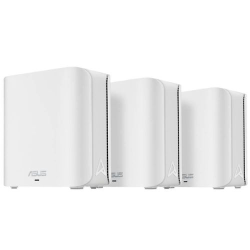 ASUS ZenWiFi BD4 Çift Bantlı Wi-Fi 7 Mesh Sistemi (Beyaz, Üçlü Paket) Router