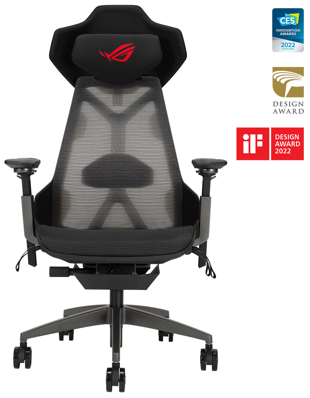 ASUS ROG Destrier Ergo SL400 3D Kolçak Gaming (Oyuncu) Koltuğu