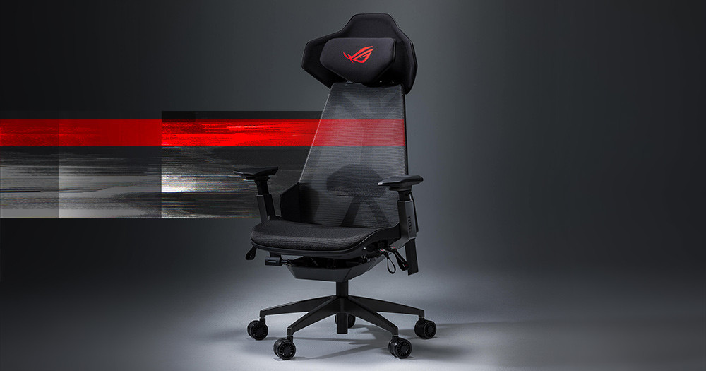 ASUS ROG Destrier Ergo SL400 3D Kolçak Gaming (Oyuncu) Koltuğu