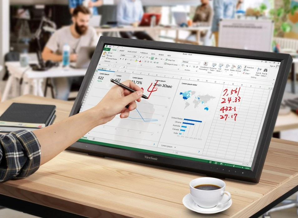 Viewsonic TD2223 21.5″ 5ms 75Hz Full HD TN Dokunmatik Monitör