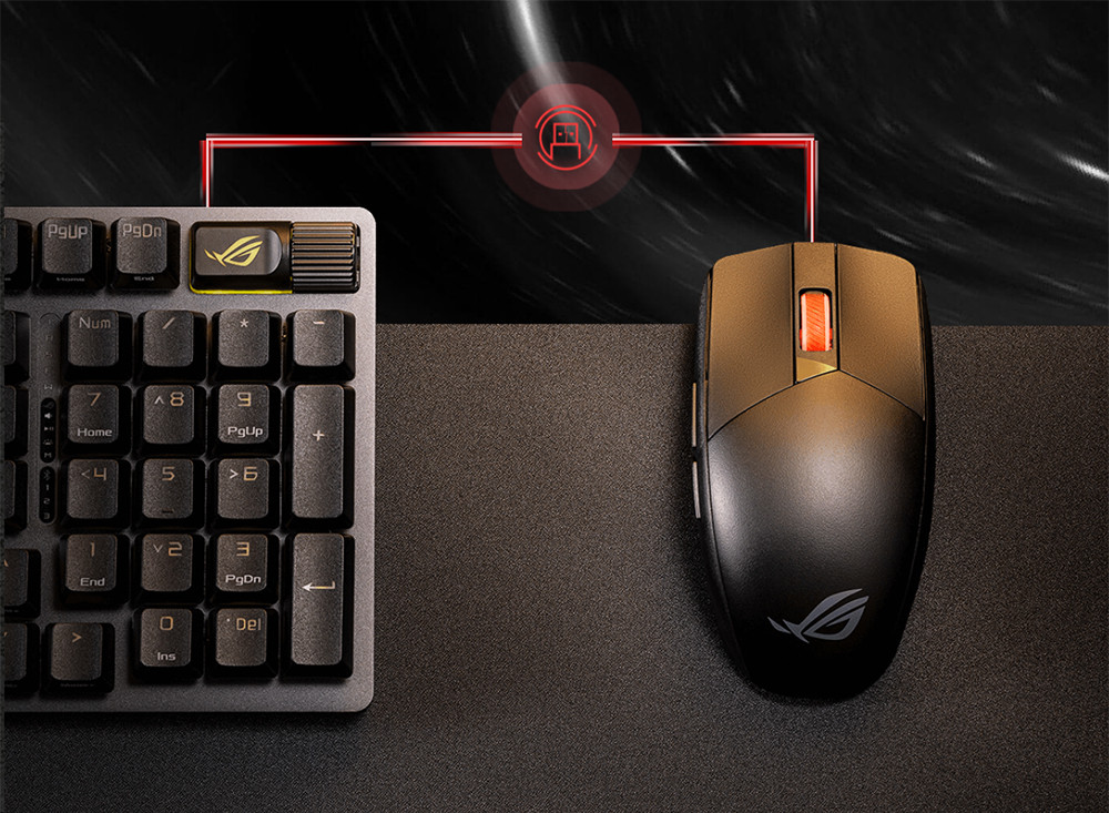 ASUS ROG Strix Impact III Wireless Beyaz Kablosuz Gaming Mouse