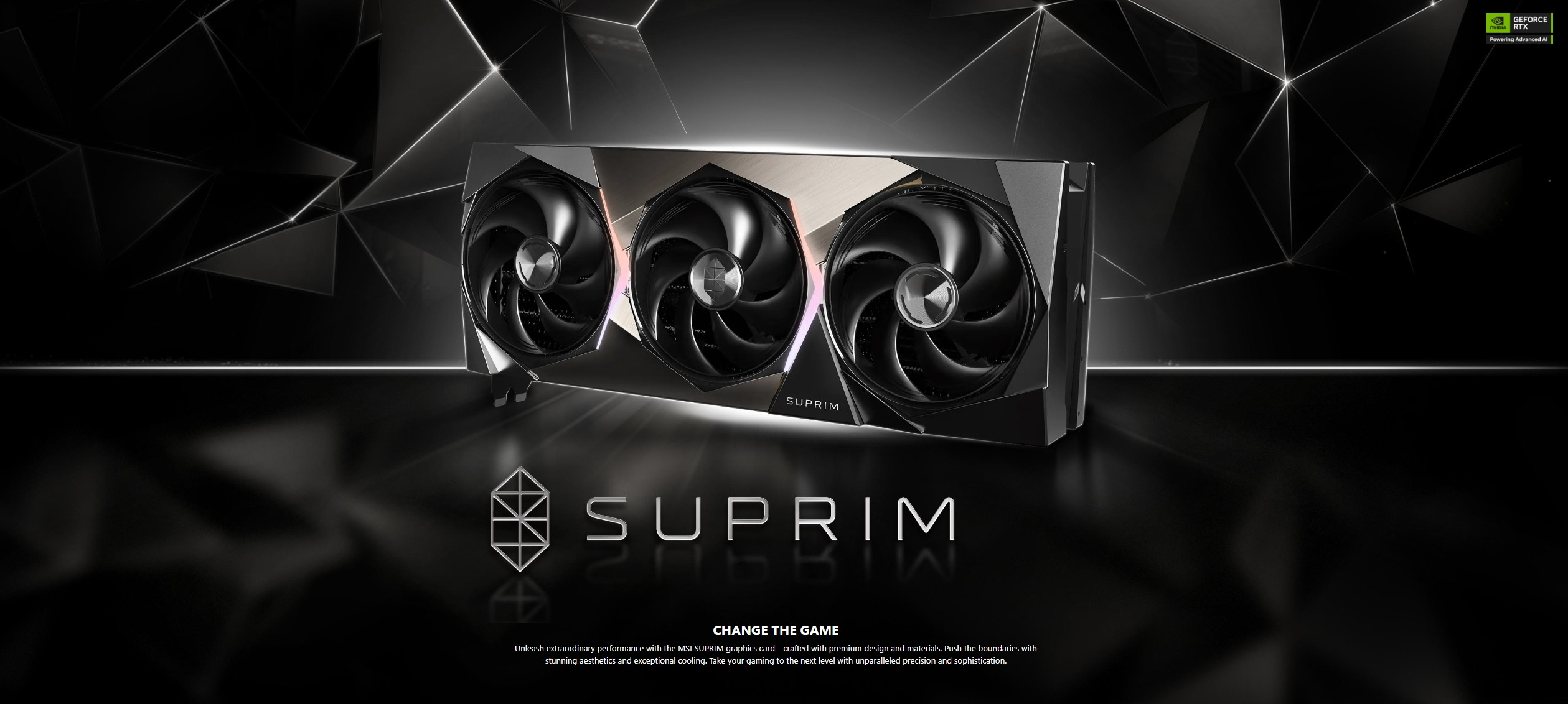MSI GeForce RTX 5090 32G SUPRIM OC 32 GB GDDR7 512 Bit DLSS 4 Gaming Ekran Kartı