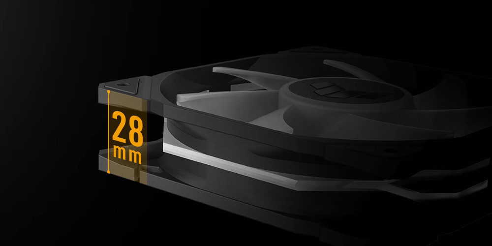 ASUS TUF TR120 REVERSE SOĞUTUCU KASA RADYATÖR FANI TERS HAVA AKIŞI ADRESLENEBİLİR ARGB 120MM 3 IN 1 BEYAZ