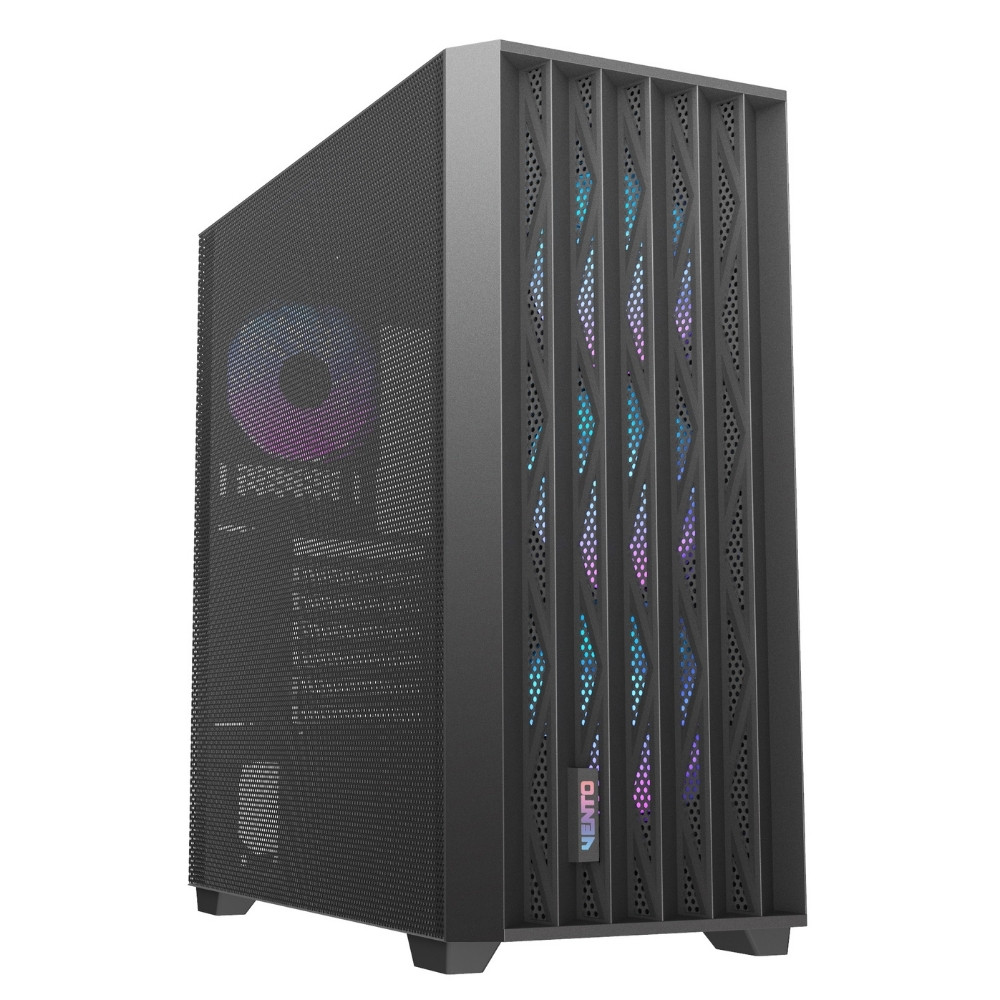 VENTO VG4050L FSP 850W GEN5 4x120mm ARGB Fan USB 3.0 Mesh E-ATX Gaming Kasa