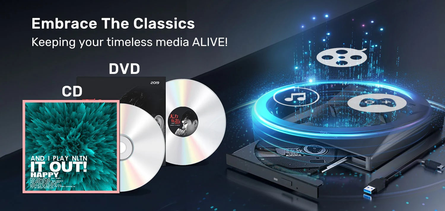 Unitek HARİCİ DVD-RW TYPE-C/A+5in1 DOCKING STATION T1037A01
